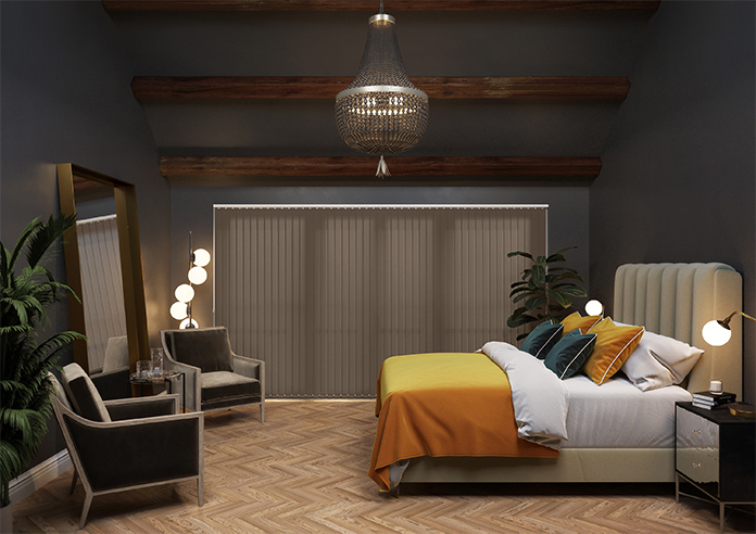 Roma, Smoke Brown - Vertical Blind - Image 9